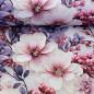 Preview: Outdoorstoff Flowing Bloom Blüten rosa/lila Töne by Swafing von Sarah Mariam